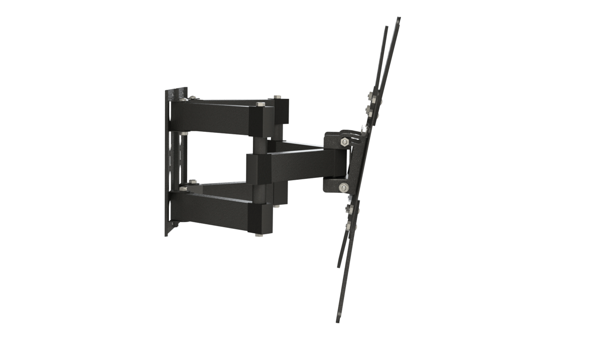 Suporte Triarticulado com Inclinação Tv de 26 a 75 Preto Multivisão - Imagem 2